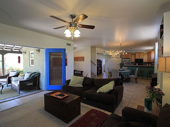 French doors to patio