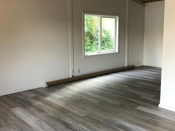 Living room into dining area