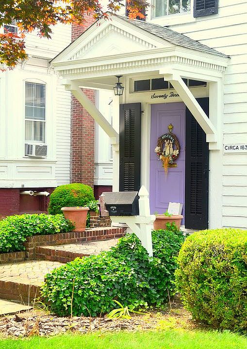 Charming front door