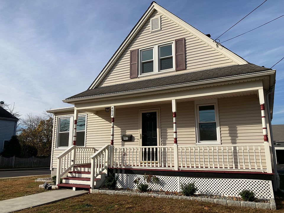 Front entrance with porch