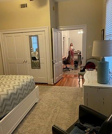 back bedroom into hall