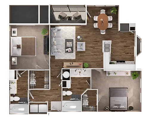 Floor plan B4