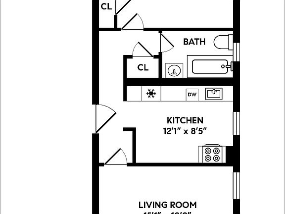 2nd image of 45 S Elliott Pl APT 3B
