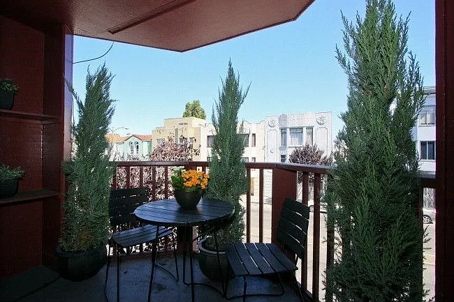 deeded deck of LR