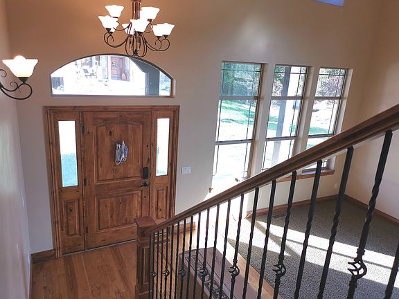 Front door and living room 1