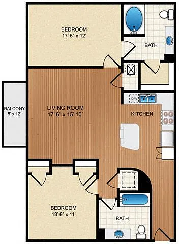 Floor plan B3