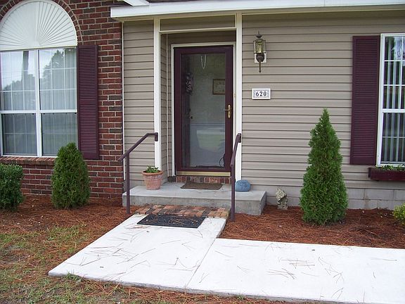 Front entrance to home
