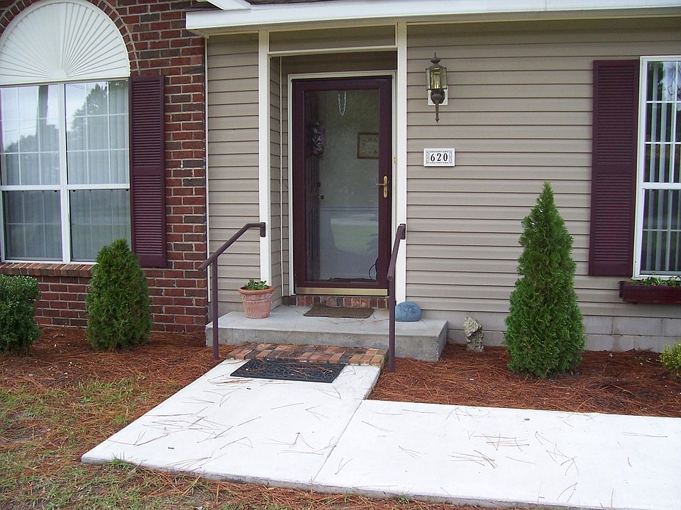 Front entrance to home