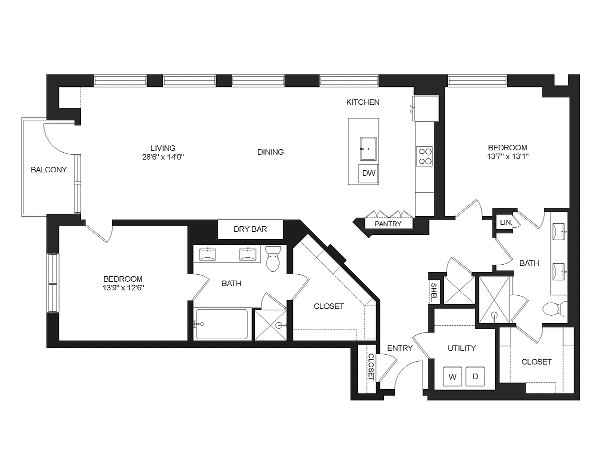 Floor plan B12