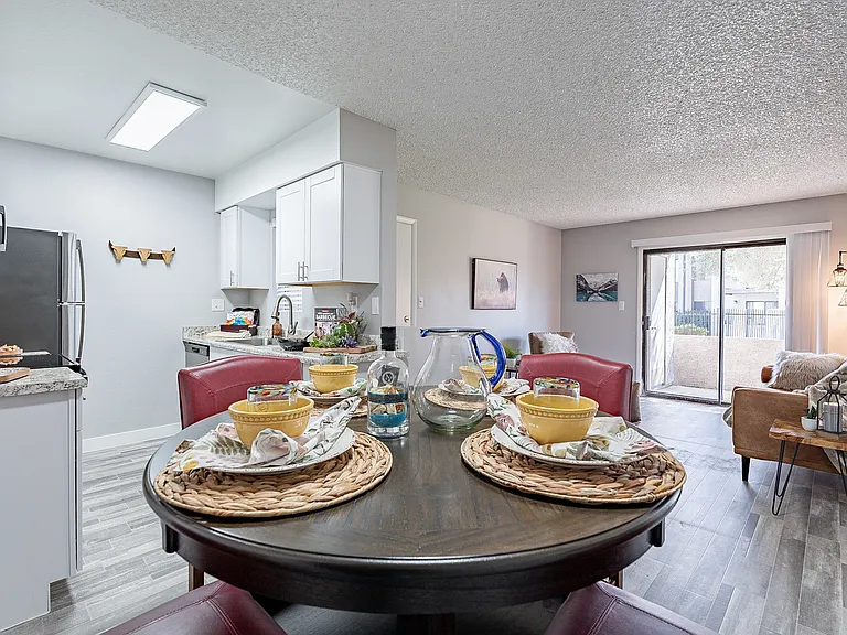 Model- Large one bedroom floor plan