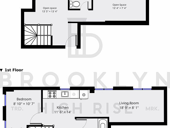 2nd image of 311 Woodbine St APT 1F