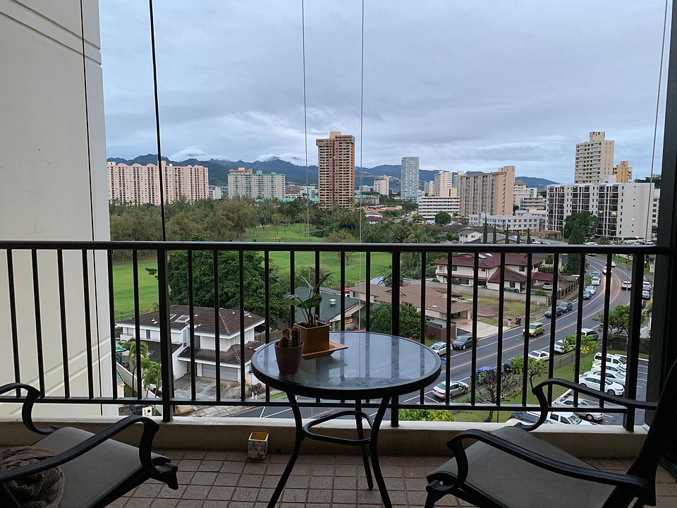 View from the living room/balcony