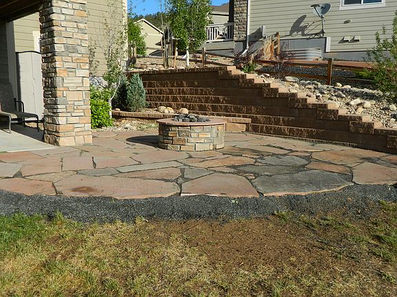 Patio & Gas Fire Pit