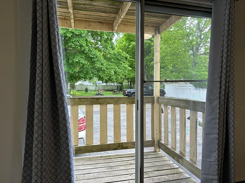 Deck from living room
