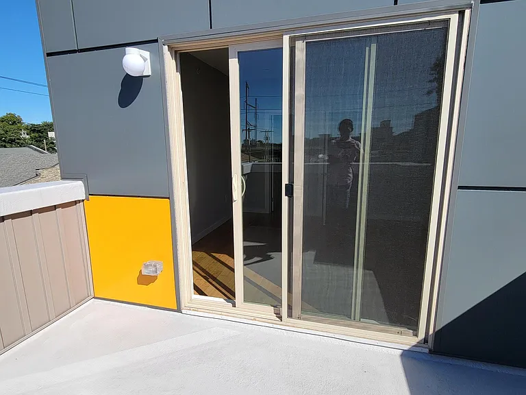 personal patio attached to master bedroom