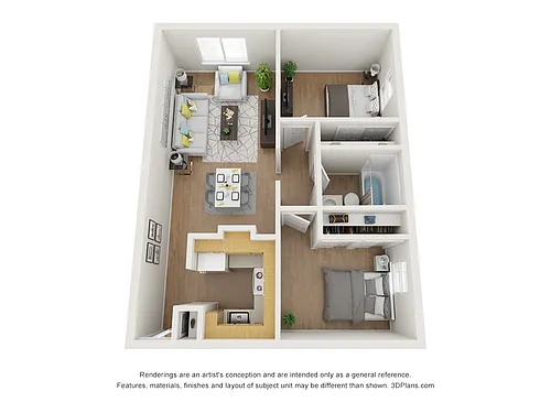 Floor plan 2X1 50
