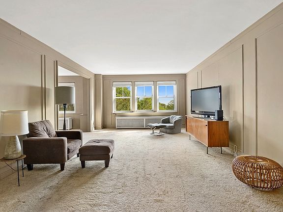 As you walk in to the apartment the east facing wi