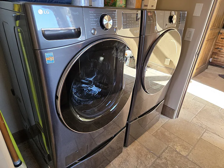 laundry washer and dryer