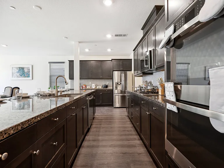 Cook with ease! Our fully stocked kitchen has everything you need for culinary adventures.