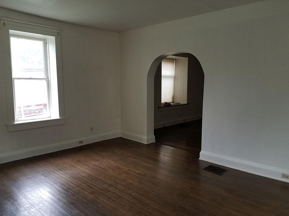 Living room with hardwood floors