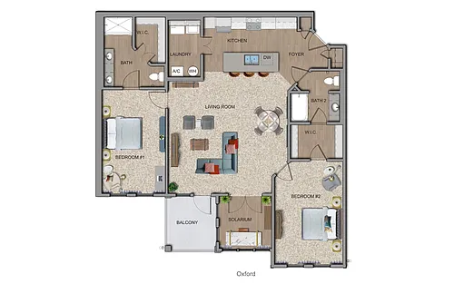 Floor plan Oxford