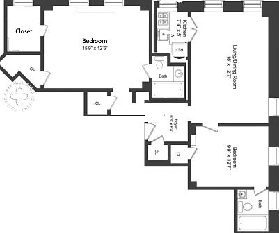 2nd image of 10 Sheridan Sq #10E