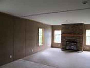 Stone Fireplace