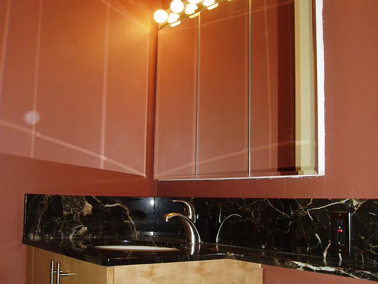 Bathroom now White Walls