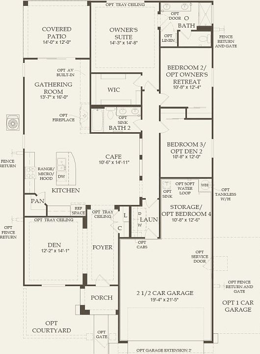 First Floor 3 br / 2 ba