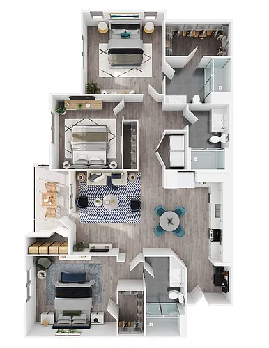 Floor plan Almond