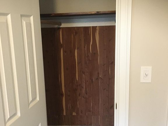 Large cedar closet