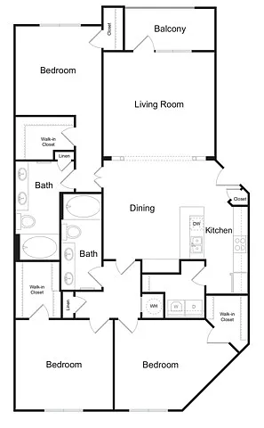 Floor plan The Briarcliff