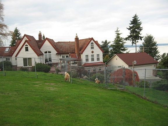 Rear of home