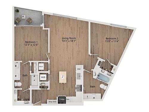 Floor plan B5