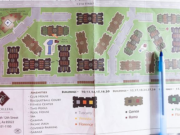Complex Layout Map