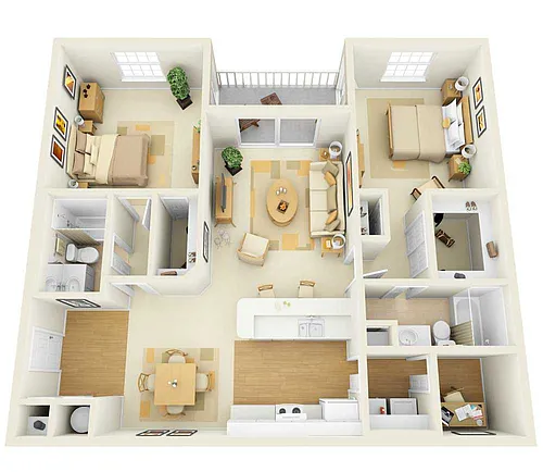 Floor plan Carmel