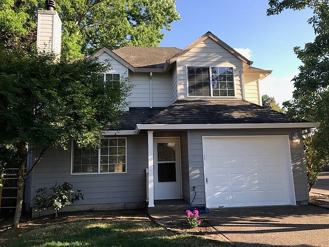 Front view of the house