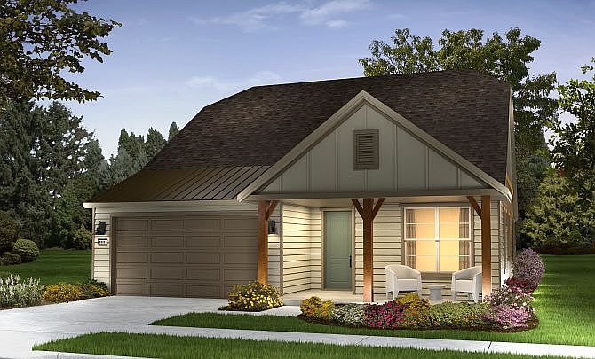 Exterior B Contemp Ranch Color 8