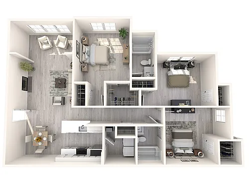 Floor plan The Hogan - Sunroom