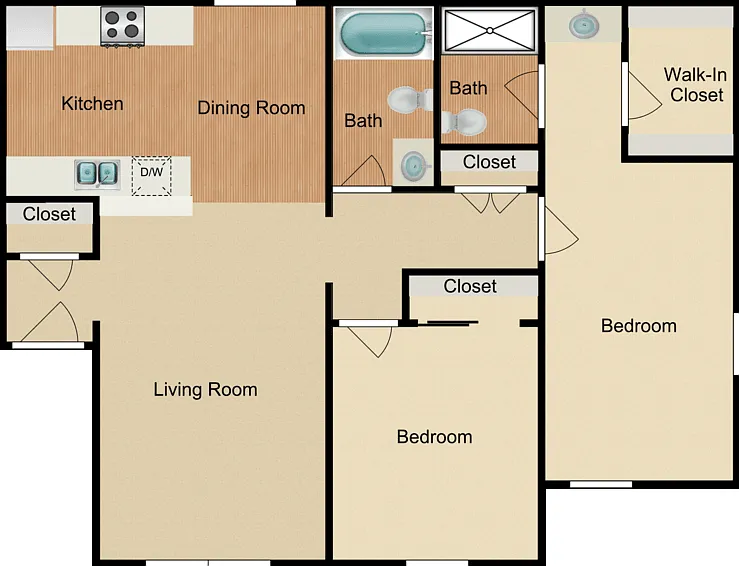 Plan 4 Floorplan Diagram
