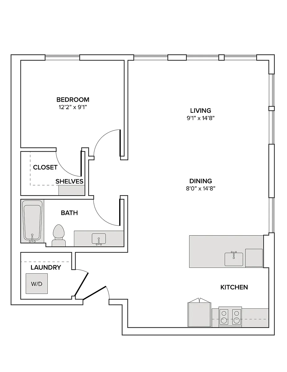 Floor plan A19