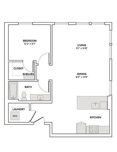 Floor plan A19