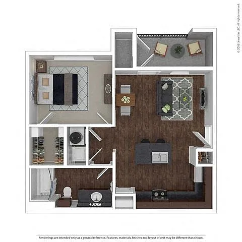 Floor plan Pecan