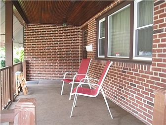 Charming front porch for those quiet nights