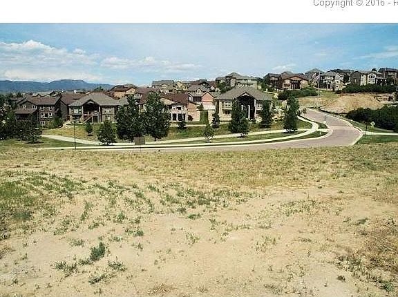 View of the lot from the front.