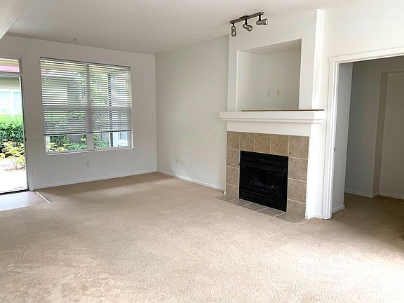 Spacious Living area with fireplace