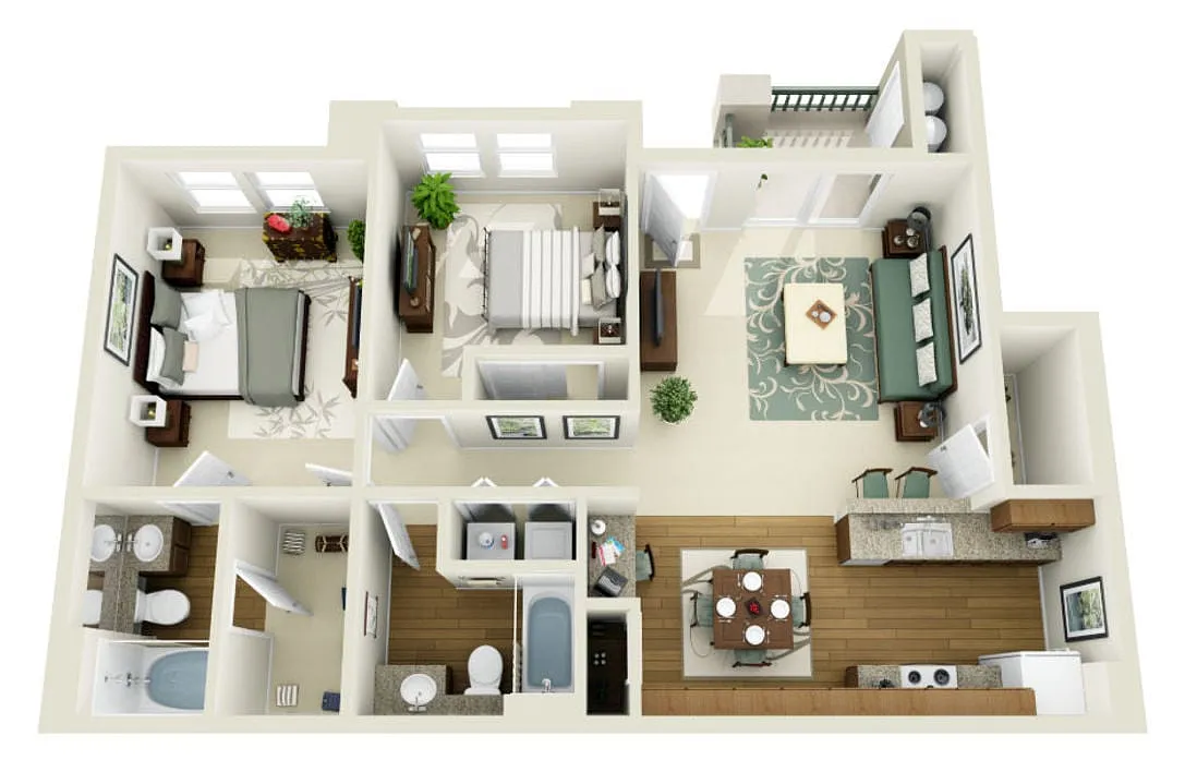 Floor plan Solano