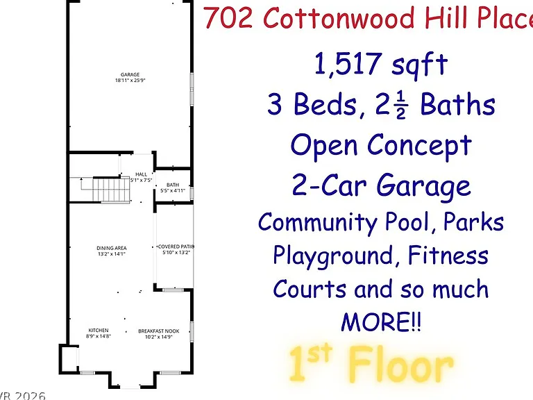702 Cottonwood Hill Pl — Photo 3