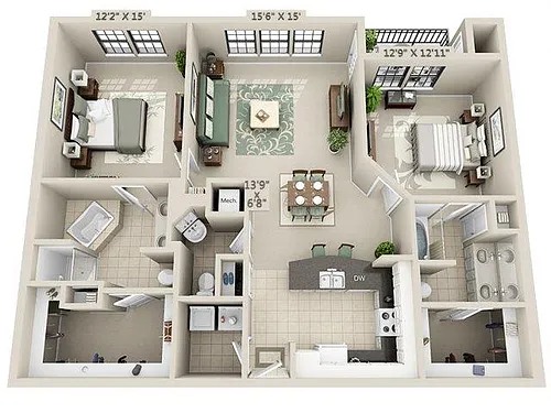 Floor plan B2 - Esplanade