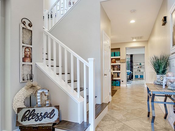 Beautiful vaulted entry!